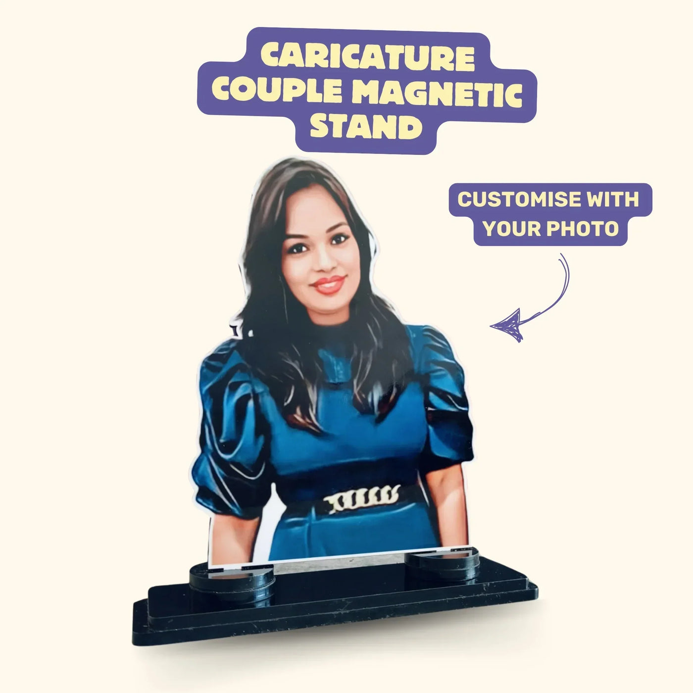 Your Gift Studio Personalised Avtar Magnetic Stand