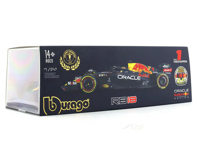 Bburago - 1 : 24 Diecast Scale Model - 2022 Red Bull RB18 #1 Max Verstappen