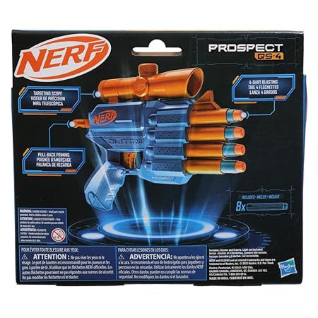 Official Hasbro Nerf Elite 2.0 Prospect QS-4 Targeting Set