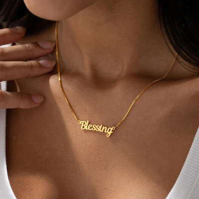 Customised Necklace With Name