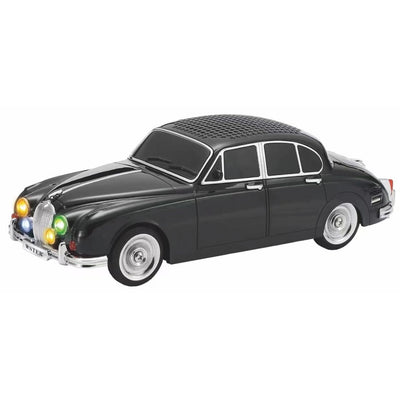 WS - 596 Wireless Car Bluetooth Speaker With Working Headlights - Black