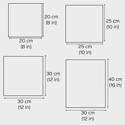 Photo Personalized Orange Floral MDF Wood Puzzle