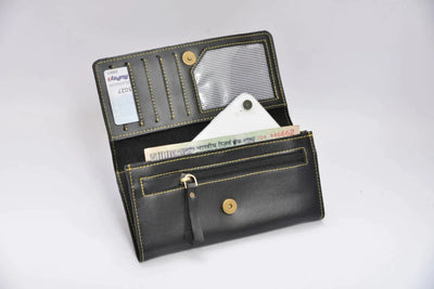 Personalized Tote Bag and Lady Wallet 2.0 - Black