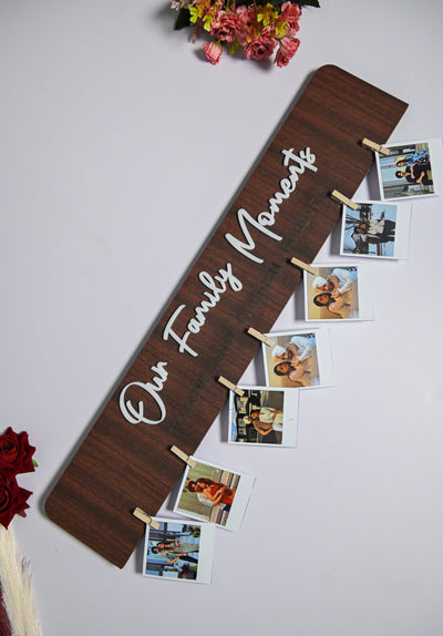 Family Moment Board Light Brown,Brown