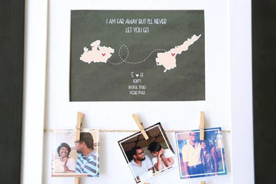 Your Gift Studio Personalised Long Distance Memories Frame