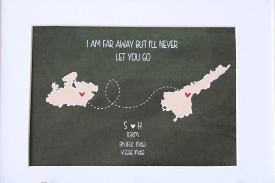 Your Gift Studio Personalised Long Distance Memories Frame