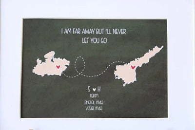 Your Gift Studio Personalised Long Distance Memories Frame