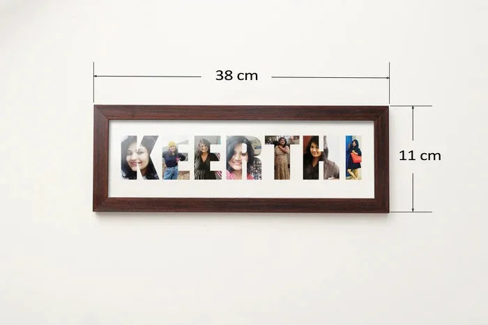 Your Gift Studio Personalised Frame The Name - With Glass