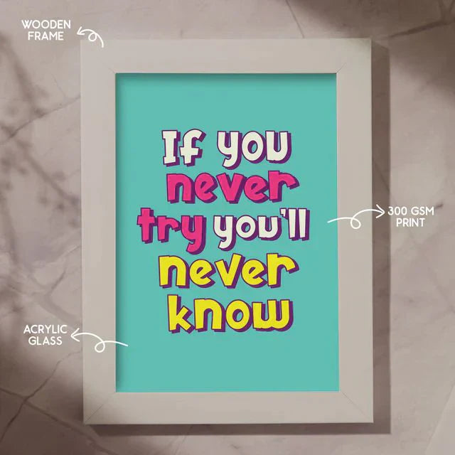 Your Gift Studio Personalised Positive Vibes Frames