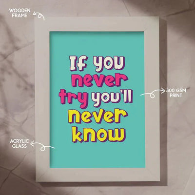 Your Gift Studio Personalised Positive Vibes Frames