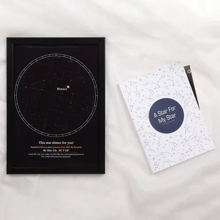 Your Gift Studio Personalised A Star Frame