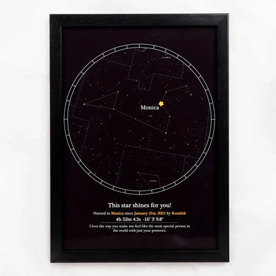 Your Gift Studio Personalised A Star Frame