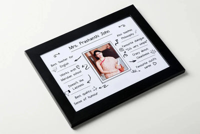 Your Gift Studio Personalised Frame For Teacher