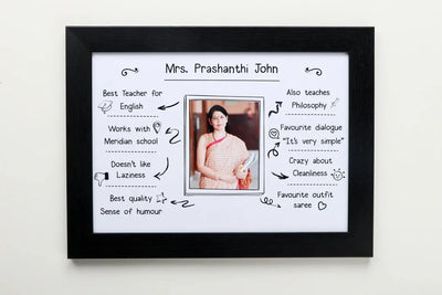 Your Gift Studio Personalised Frame For Teacher