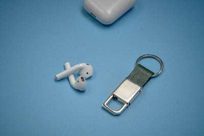 2024 Diwali Combo 2.0 (Classy Metal Flip Card Cover Diary + Classy Metal Keychain + Pen + Classy Steel Cardholder + Ferrero Rocher + Diya) Olive Green