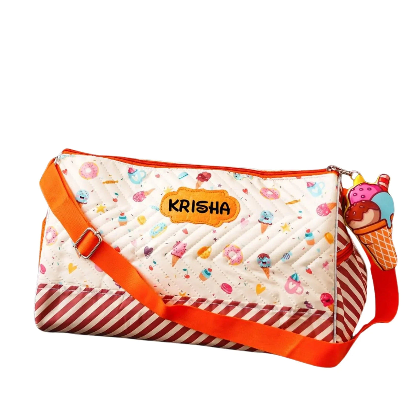 Your Gift Studio Ice Cream Print Kids Customised Duffle Bag 2.0