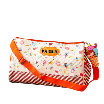 Your Gift Studio Ice Cream Print Kids Customised Duffle Bag 2.0