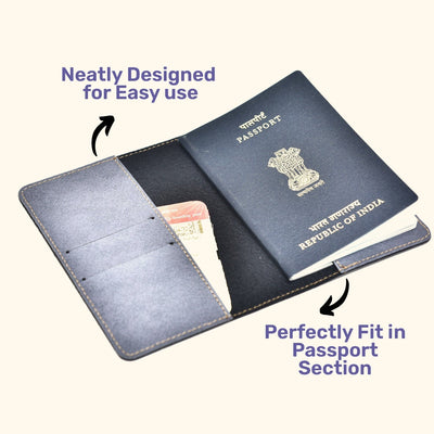 Pokemon Print Personalised Nexon Passport Cover - Grey