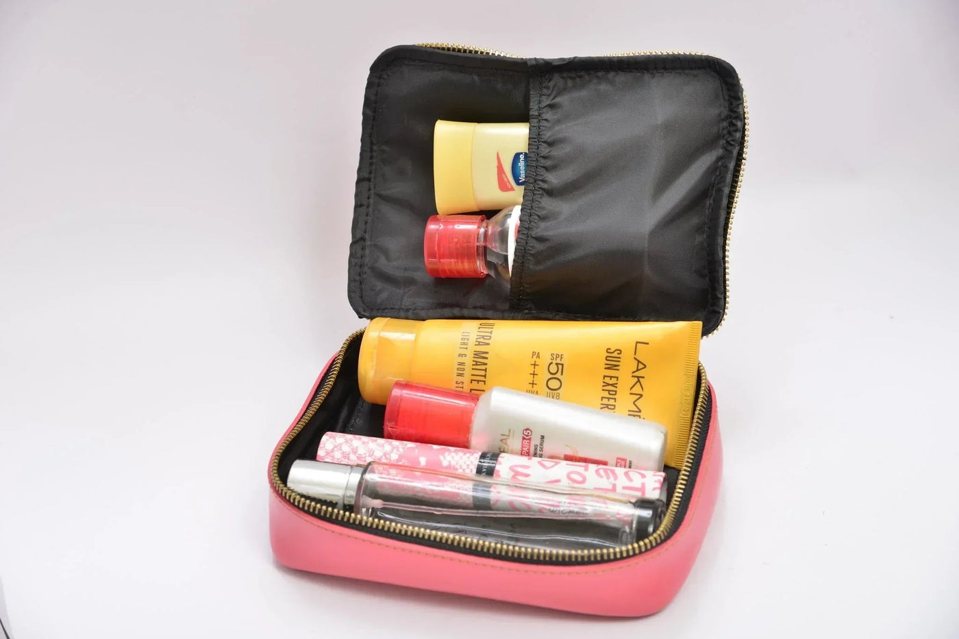 Personalized Mini make up kit + Sling bag - Pink