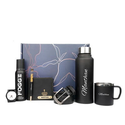 Personalised Brother (Bhai) Combo 8.0 - Black