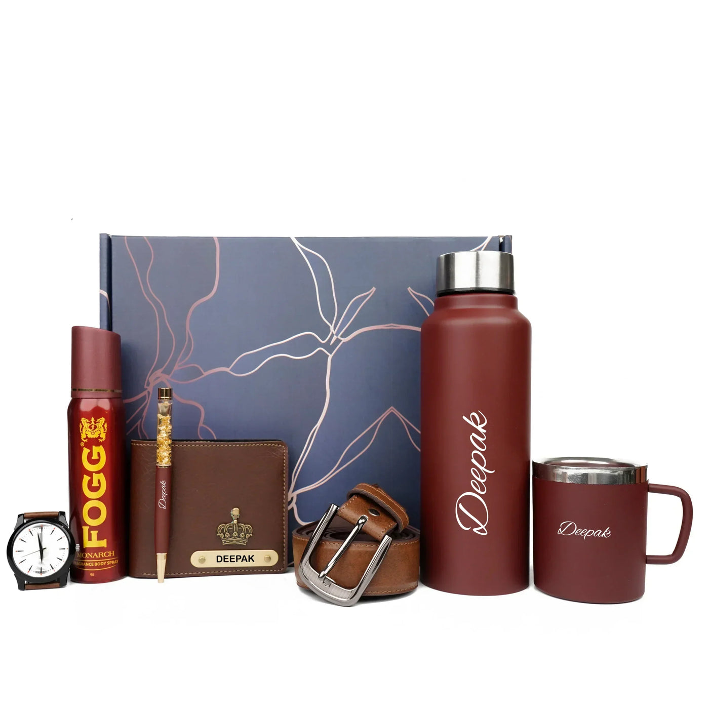 Personalised Brother (Bhai) Combo 8.0 - Brown