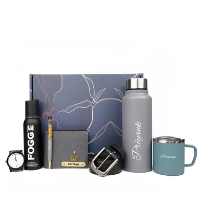 Personalised Brother (Bhai) Combo 8.0 - Dark Grey