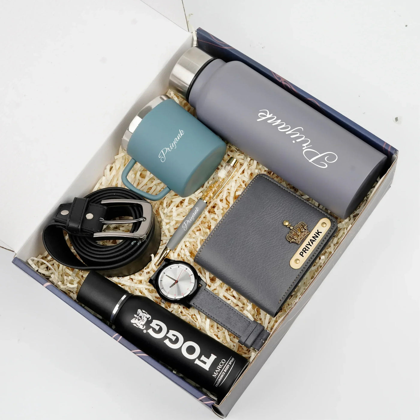 Personalised Brother (Bhai) Combo 8.0 - Dark Grey