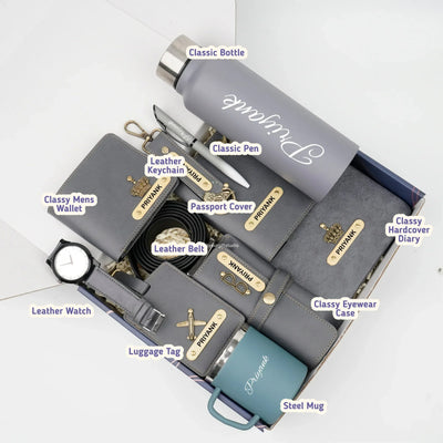 Personalised Brother (Bhai) Combo 9.0 - Dark Grey