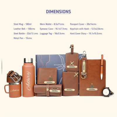 Personalised Brother (Bhai) Combo 9.0 - Tan