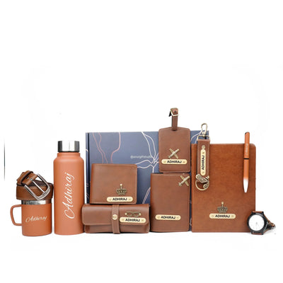 Personalised Brother (Bhai) Combo 9.0 - Tan