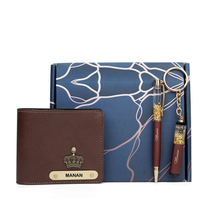 Personalised Brother (Bhai) Combo 2.0 - Brown