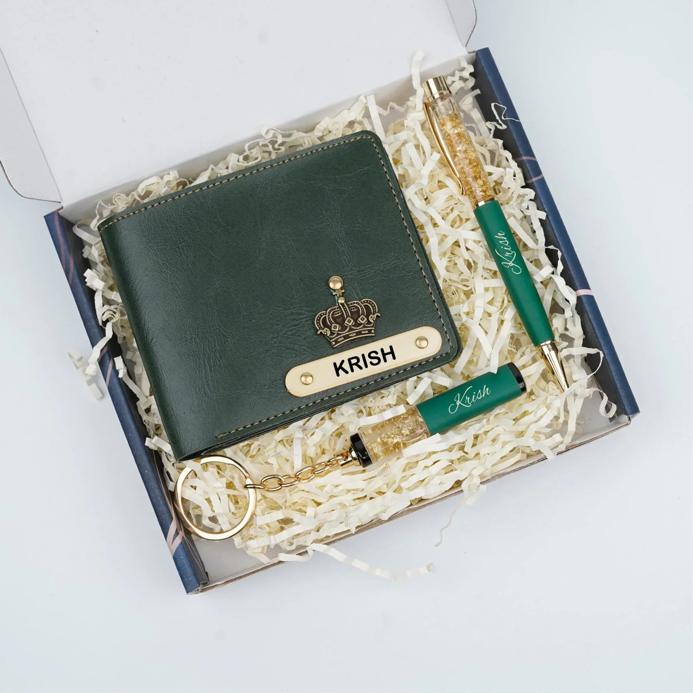 Personalised Brother (Bhai) Combo 2.0 - Olive Green