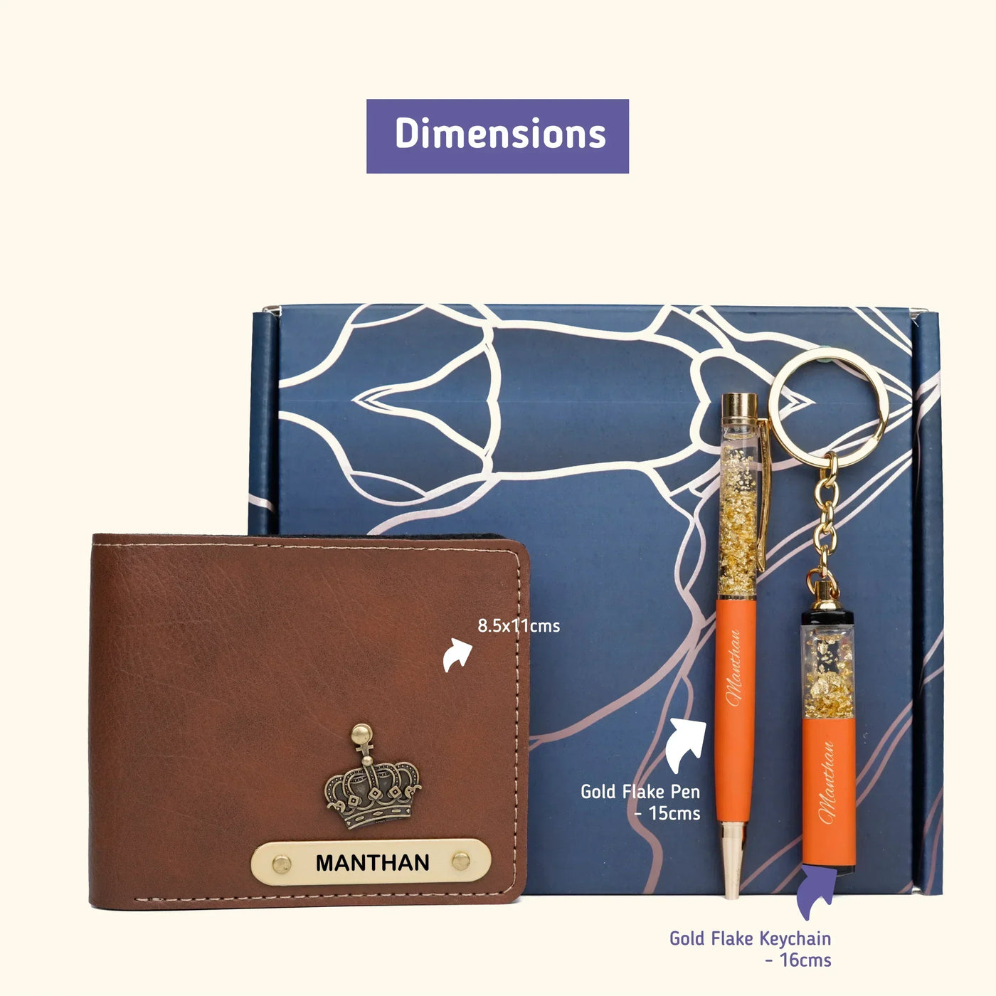 Personalised Brother (Bhai) Combo 2.0 - Tan