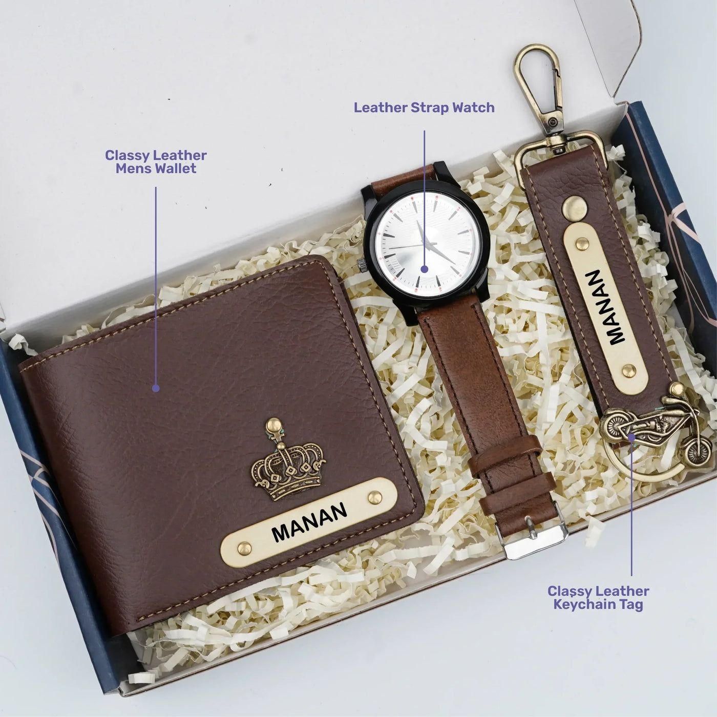 Personalised Brother (Bhai) Combo 3.0 - Brown