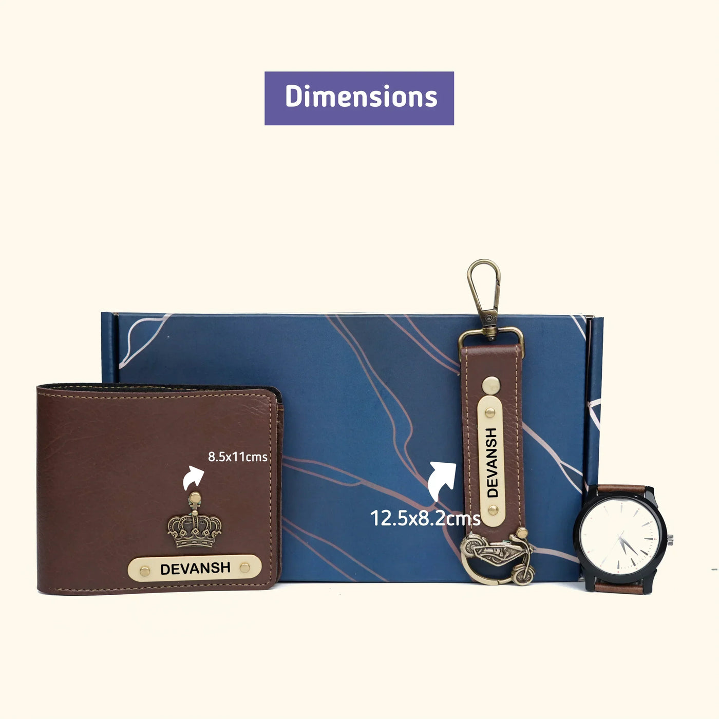 Personalised Brother (Bhai) Combo 3.0 - Brown