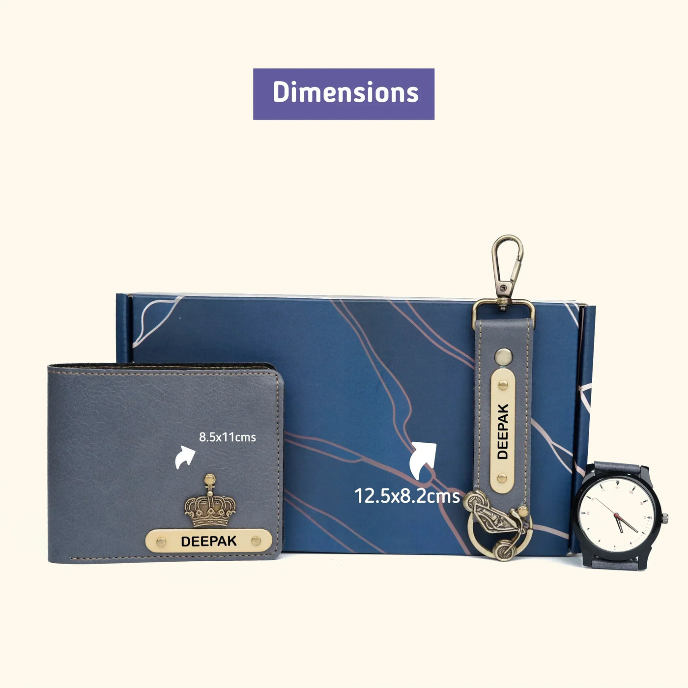 Personalised Brother (Bhai) Combo 3.0 - Dark Grey