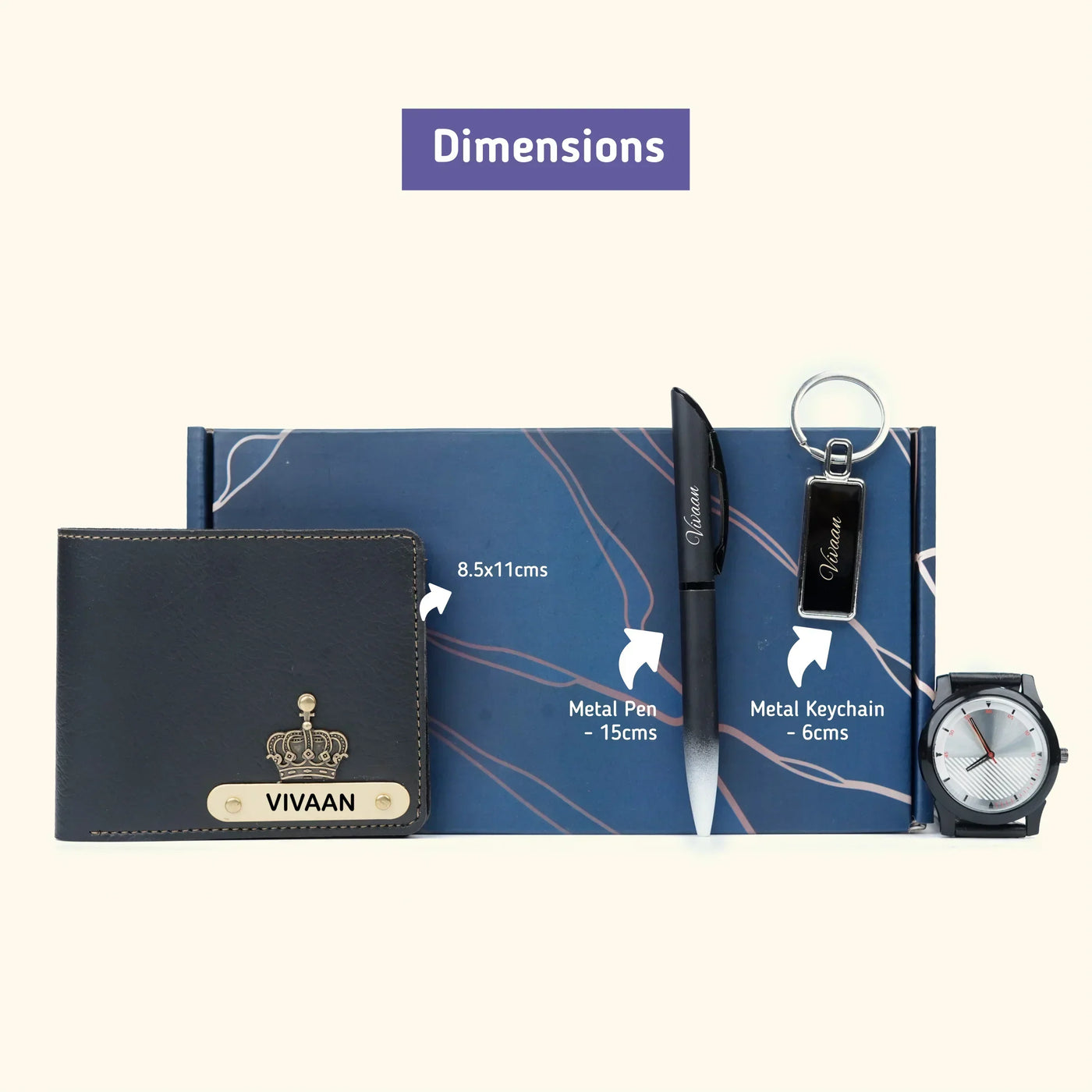 Personalised Brother (Bhai) Combo 4.0 - Black