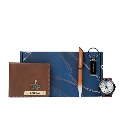 Personalised Brother (Bhai) Combo 4.0 - Tan