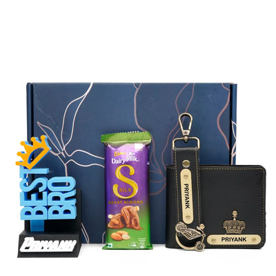 Personalised Brother (Bhai) Combo 7.0 - Black