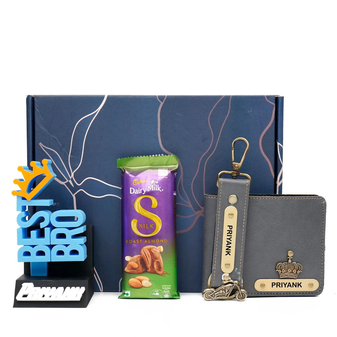 Personalised Brother (Bhai) Combo 7.0 - Dark Grey