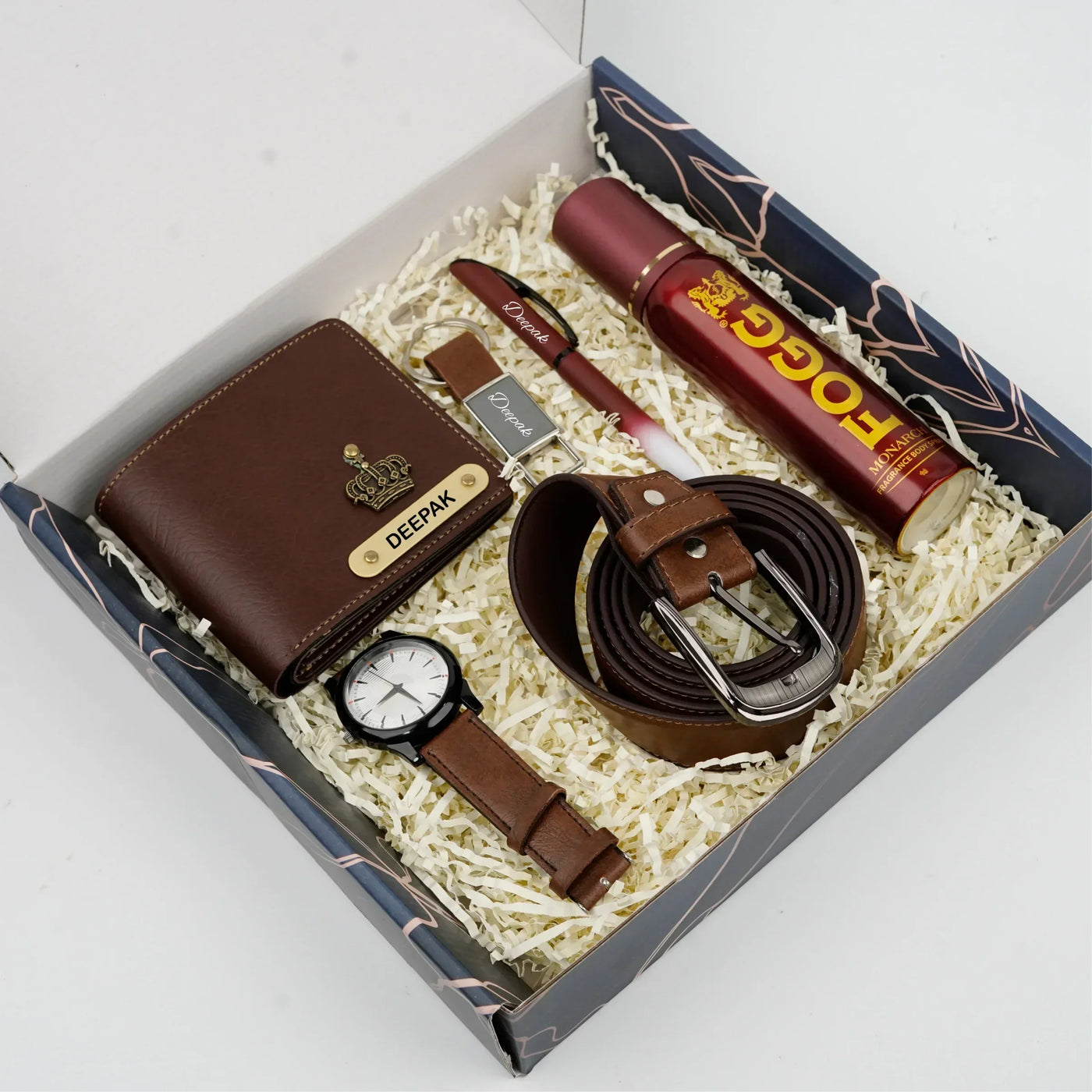 Personalised Brother (Bhai) Combo 6.0 - Brown