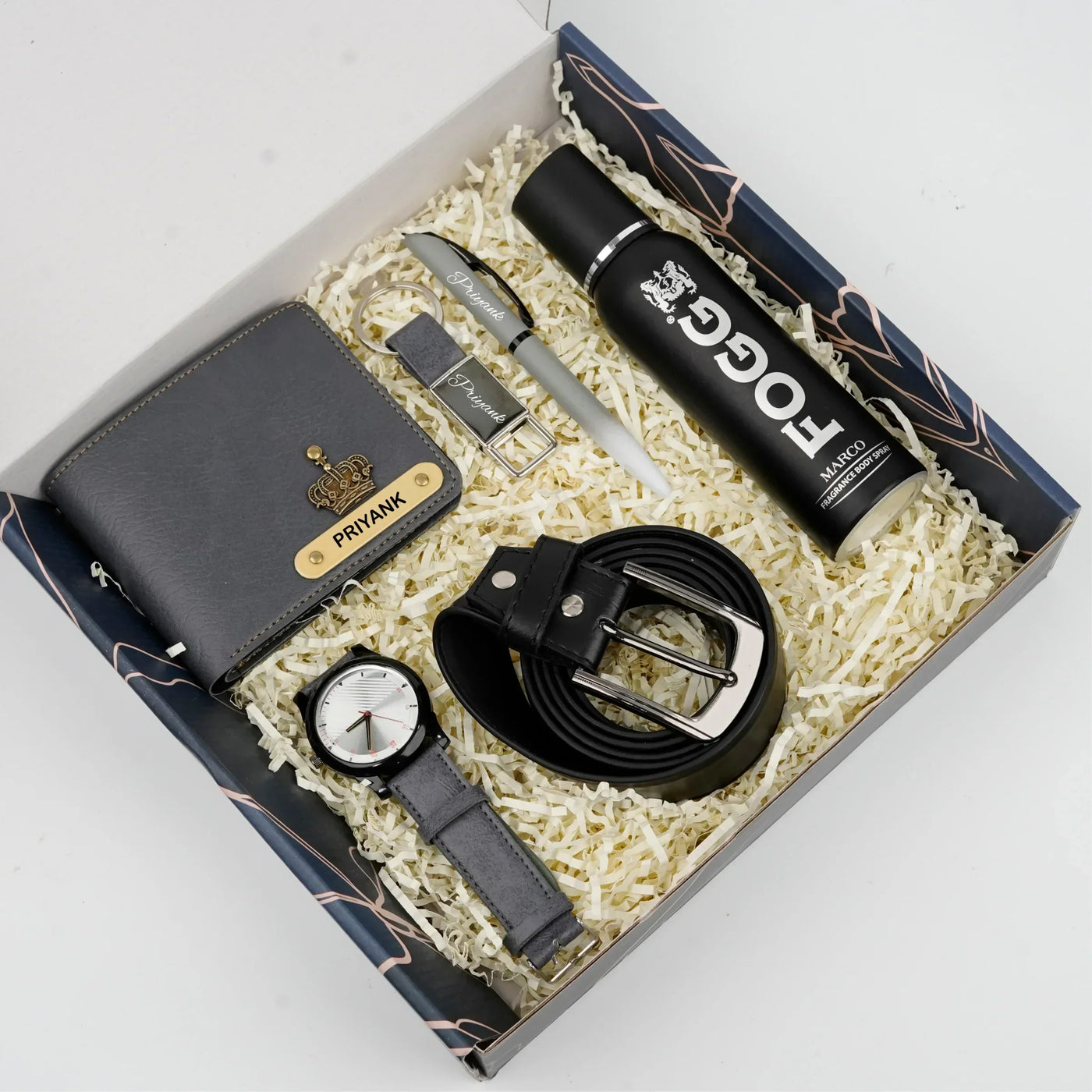 Personalised Brother (Bhai) Combo 6.0 - Dark Grey