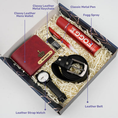 Personalised Brother (Bhai) Combo 6.0 - Maroon