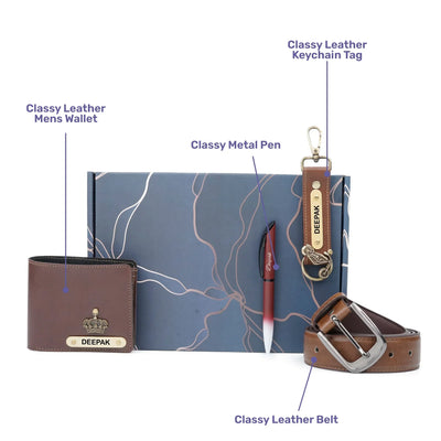 Personalised Brother (Bhai) Combo 5.0 - Brown