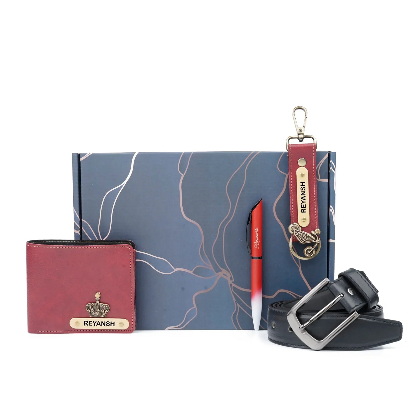 Personalised Brother (Bhai) Combo 5.0 - Maroon