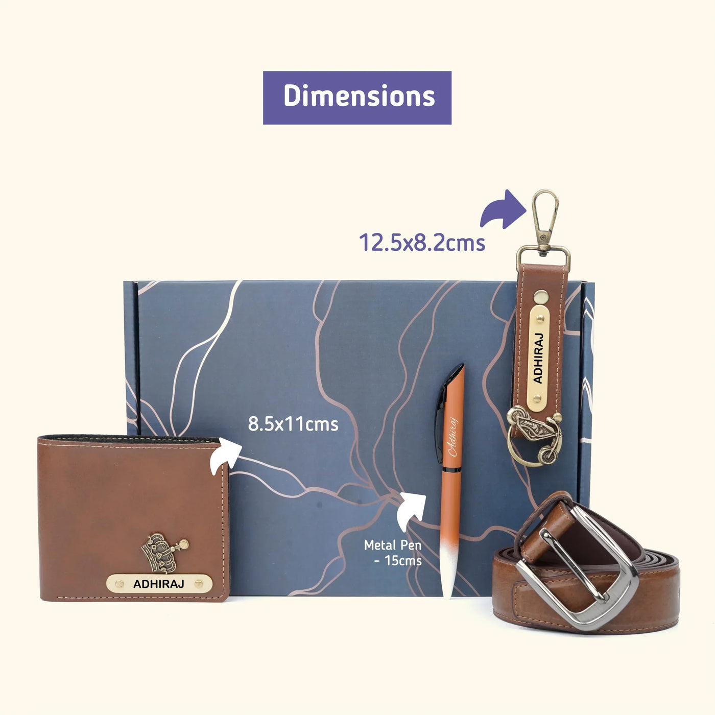 Personalised Brother (Bhai) Combo 5.0 - Tan