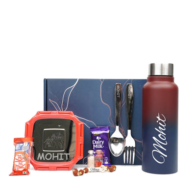 Personalise Kids Rakhi Combo 3.0 - Maroon