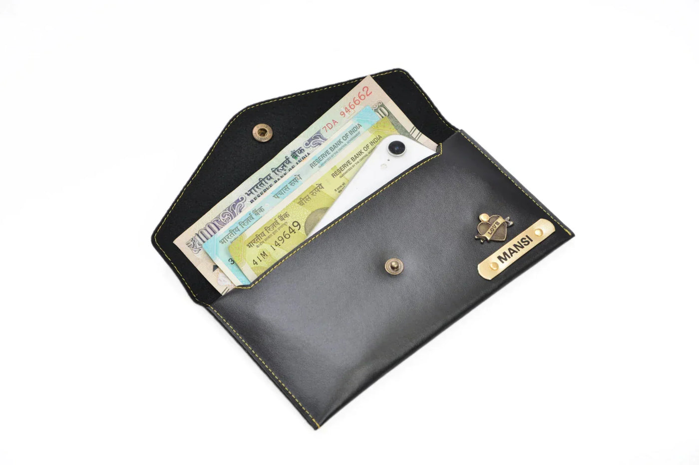 Personalized Women's Gift Combo with Bottle- Black