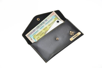 Personalized Women's Gift Combo with Bottle- Black