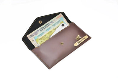 Personalized Women's Gift Combo with Bottle- Brown